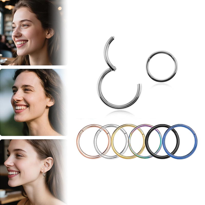 16G 316L Surgical Steel Hinged - Body Jewelry Surgical Steel ulasan dan harga