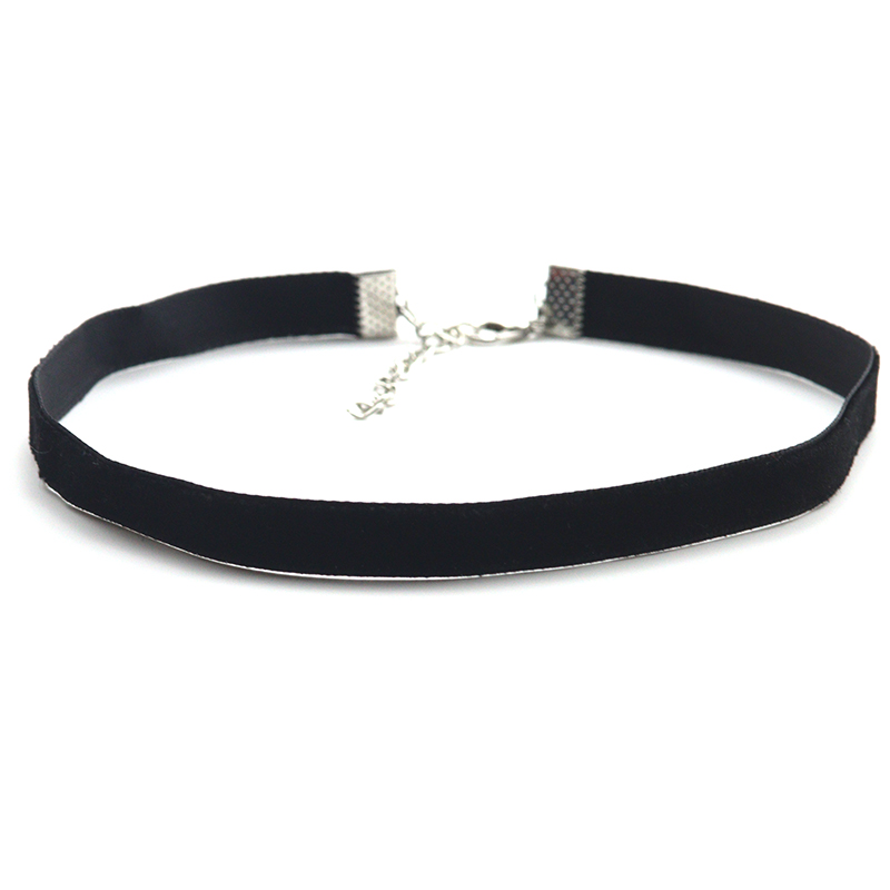 10MM Vintage Velvet Short Neck - Body Jewelry Necklace ulasan dan harga