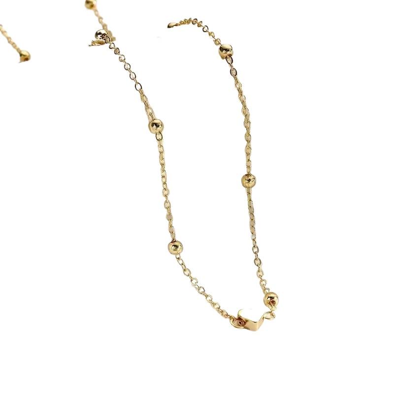 Girls Simple Heart Beaded Bell - Body Jewelry For You ulasan dan harga
