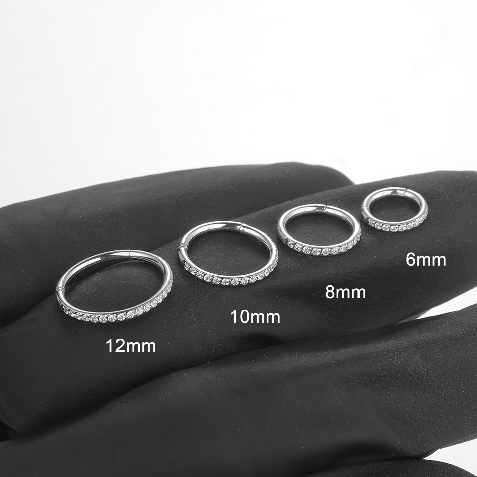 1pcs 6/8/10/12mm Surgical Stee - Body Jewelry Surgical Steel ulasan dan harga