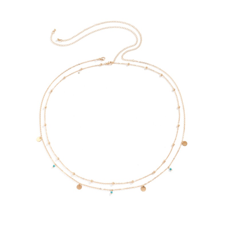 Women Dainty Layered Waist Cha - Body Jewelry For You ulasan dan harga