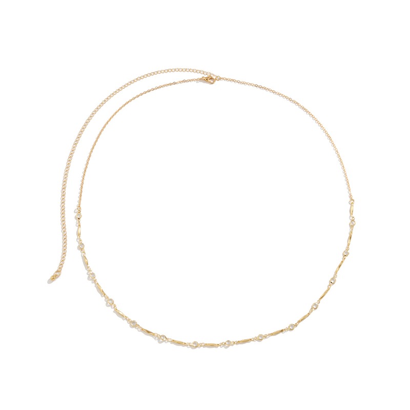Women Dainty Layered Waist Cha - Body Jewelry For You ulasan dan harga